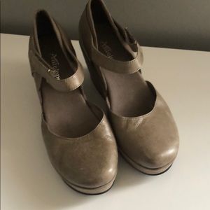 Antelope wedge Mary Jane, sz. 40D